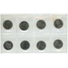 Image 2 : Lot of 8 Canadian 50 Cents from 1969 – 2002.