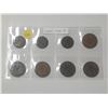 Image 3 : Lot of 8 British World War I coins. Includes 3 half pennies and 5 pennies.