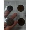 Image 5 : Lot of 8 British World War I coins. Includes 3 half pennies and 5 pennies.