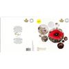 Image 3 : 2015 Remembrance Coins. Includes Colourized and regular Poppy 25 Cents, as well as a special Toonie 