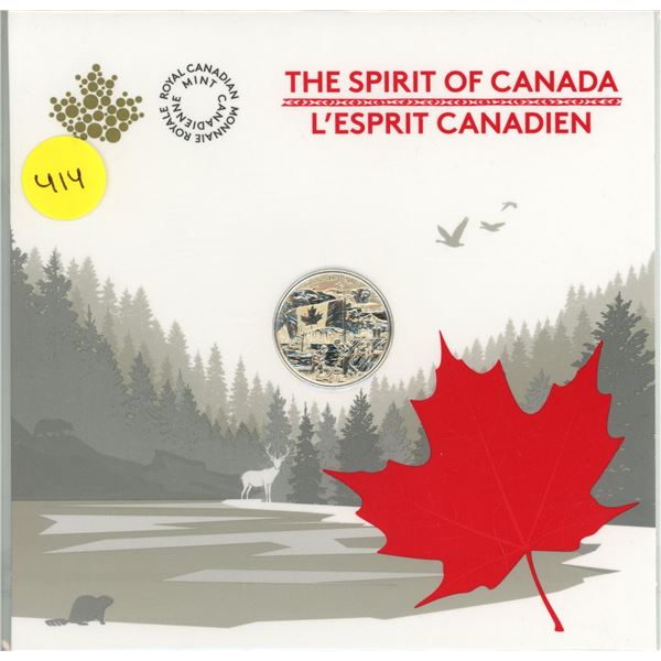 2017 The Spirit of Canada $3. 99.99% pure Silver. Housed in its original RCM folder.