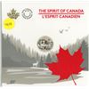 Image 1 : 2017 The Spirit of Canada $3. 99.99% pure Silver. Housed in its original RCM folder.