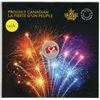 Image 1 : 2017 Proudly Canadian $3. Colourized Canadian Flag. 99.99% pure Silver. Housed in its original RCM f
