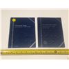 Image 1 : Lot of 2 empty Whitman folders for Canadian 10 Cents: 1858 – 1936 and 1937 – 1996.