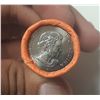 Image 2 : Unopened roll of 40 2004P Red Colourized Poppy Special Edition 25 Cents. Lest We Forget.
