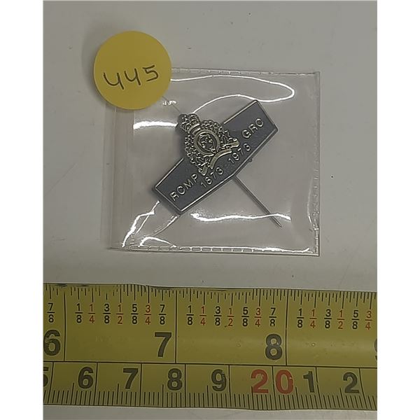 RCMP 1873 – 1973 Pin.