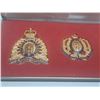 Image 2 : Cap Badges of the Force. 4 different Cap Badges: NWMP 1901 – 1904, RNWMP 1904 – 19