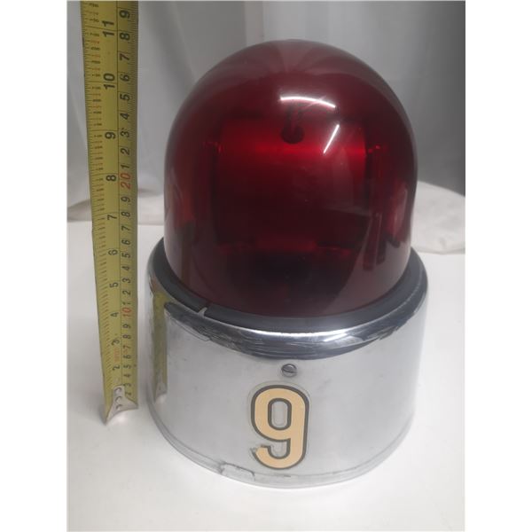 Original RCMP Patrol Car Bubble Light.
