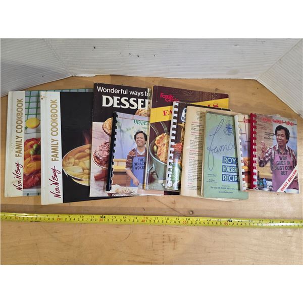 Lot of cooking books