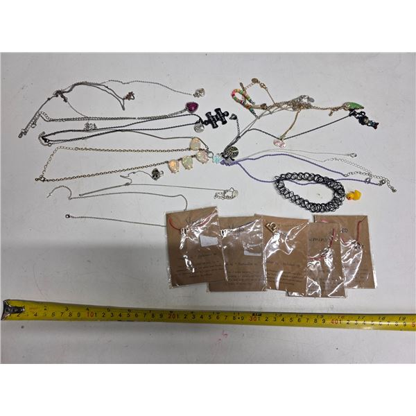 Lot of necklaces