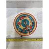Image 2 : Antique tin spinning merry-go-round with planes-7"H- from the 1940's-50's