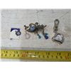 Image 1 : Peacock brooch and 3 pendants