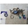 Image 2 : Peacock brooch and 3 pendants
