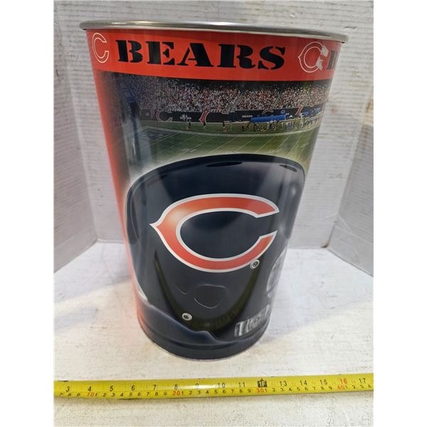 Bears trash can- 10" by 15"H