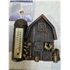 Image 3 : salt and pepper sackers and various ornaments, thermometer, bottle opener