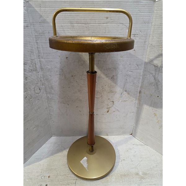 Vintage metal floor standing ashtray- 22"H