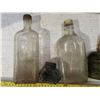 Image 3 : Lot of glass bottles, ink bottles, insulator, and medicine bottles