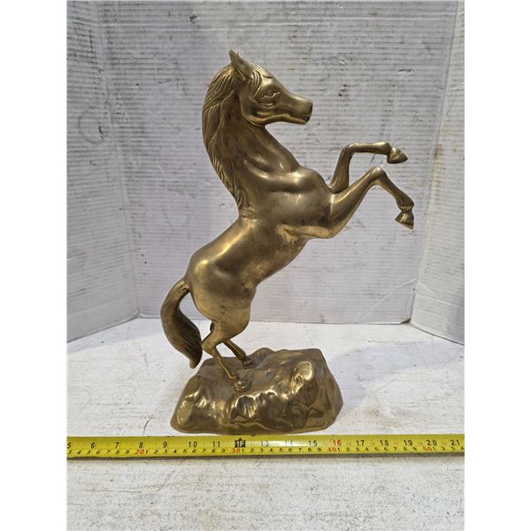 Brass horse- 15"H