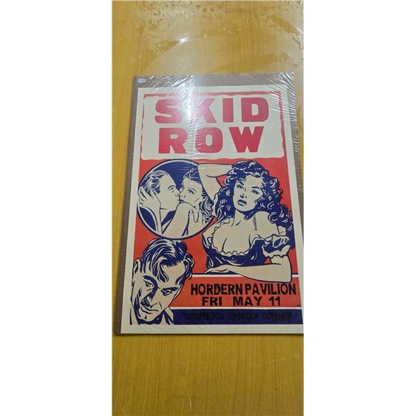 Skid Row concert poster 12"x18"