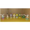 Image 1 : Collection of 8 toy bobbleheads