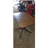Image 1 : Duncan fryfe style wooden table