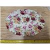 Image 2 : Country rose china plate-Ace gifts- 13"L