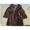 Image 2 : Ladies fur coat- 30"- possibly mink fur