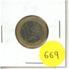 Image 1 : 1999 Netherlands - Queen Beatrix One Euro Coin.