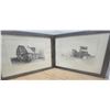 Image 1 : 2 prints in frames signed - sk artist