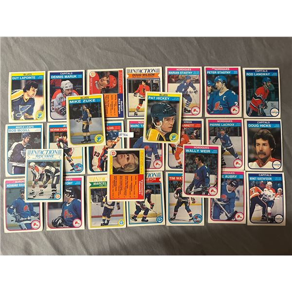 1982-83 OPC Hockey Cards (25)