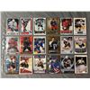 Image 1 : Assorted Rookie Cards - 2 Sheets (18 Hockey Cards)