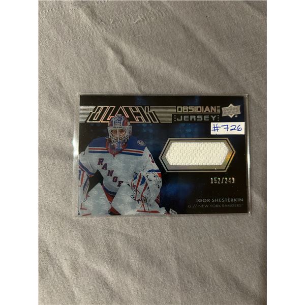 Igor Shesterkin - Jersey Card