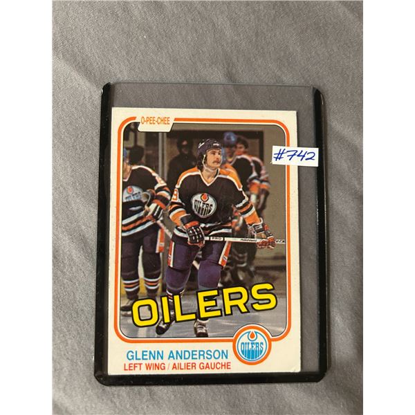 Glenn Anderson - Rookie Card