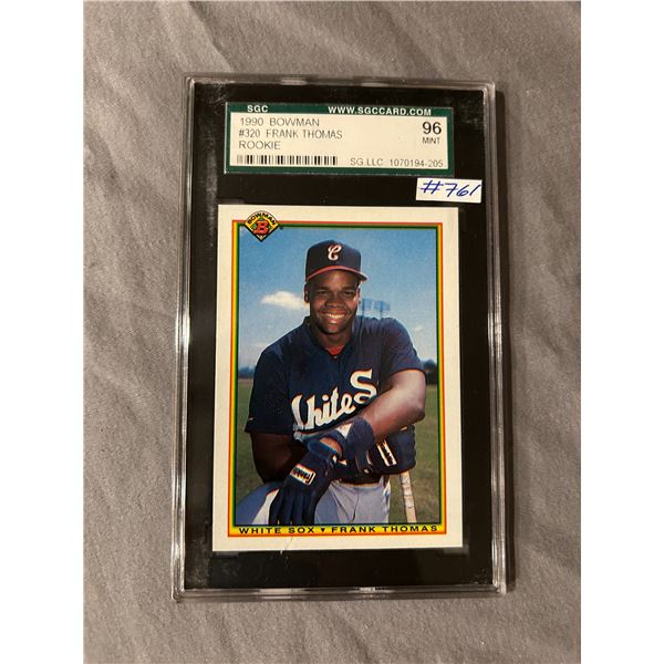 Frank Thomas - Rookie Card - Graded Mint