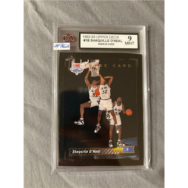 Shaquille O'Neal - Rookie Card - Graded Mint