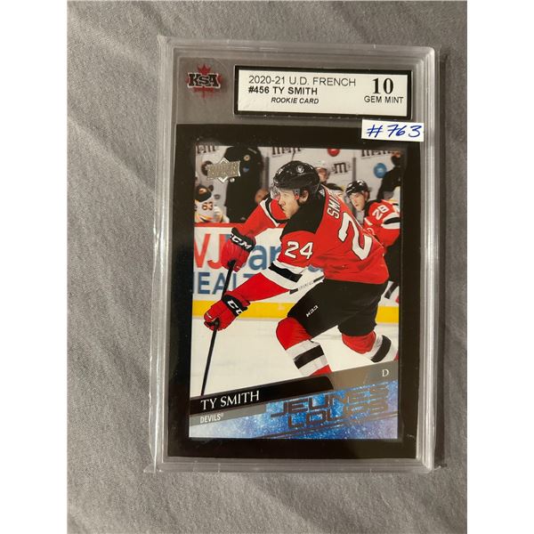 Ty Smith - Young Guns Rookie Card - Graded Gem Mint