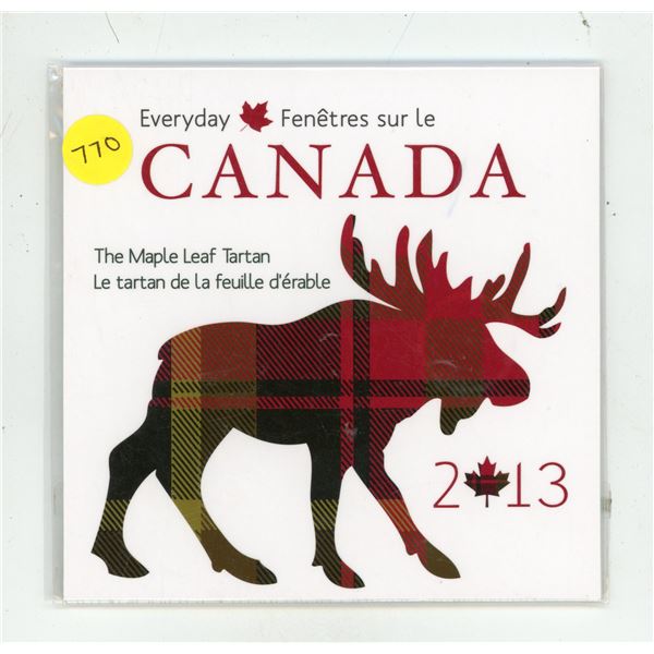 2013-everyday Canada- the maple leaf tartan