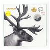 Image 1 : 2018 $3 fine silver coin- caribou