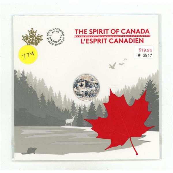 The spirit of Canada -2017 $3 fine silver coin- the spirit of Canada