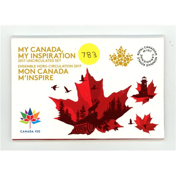 My Canada, my inspiration 2017 uncirculated set