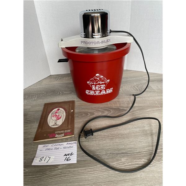 Ice cream maker - Proctor-Silex