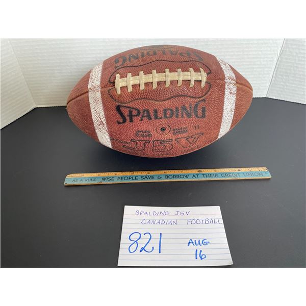 Spalding J5V Canadian football