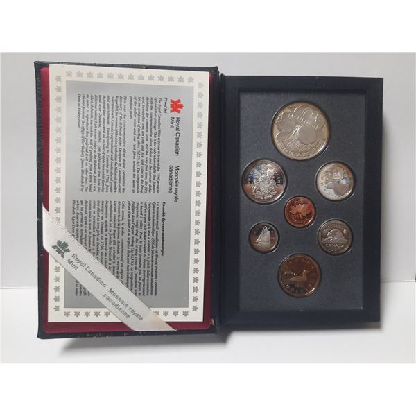 1996 Canadian proof set