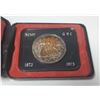 Image 1 : 1873-1973 Canadian RCMP $1 coin
