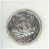 Image 1 : 1949 Canadian silver one dollar