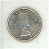 Image 2 : 1957-one water line Canadian silver dollar