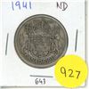 Image 1 : 1941 Canadian silver 50 cents
