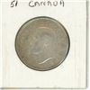 Image 2 : 1951 Canadian silver 50 cents