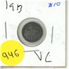 Image 1 : 1913 Canadian silver 5 cents coin