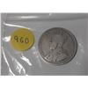 Image 2 : 1913 Canadian silver 50 cents coin
